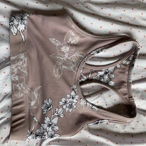 Floral Sports Bra